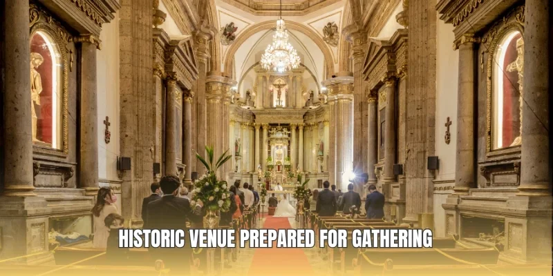 Historic venue prepared for gathering