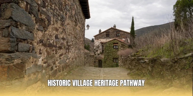 Historic village heritage pathway