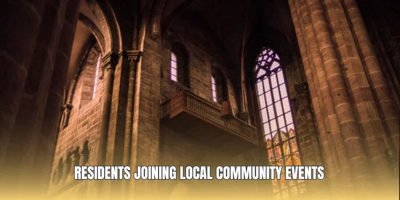 Residents joining local community events